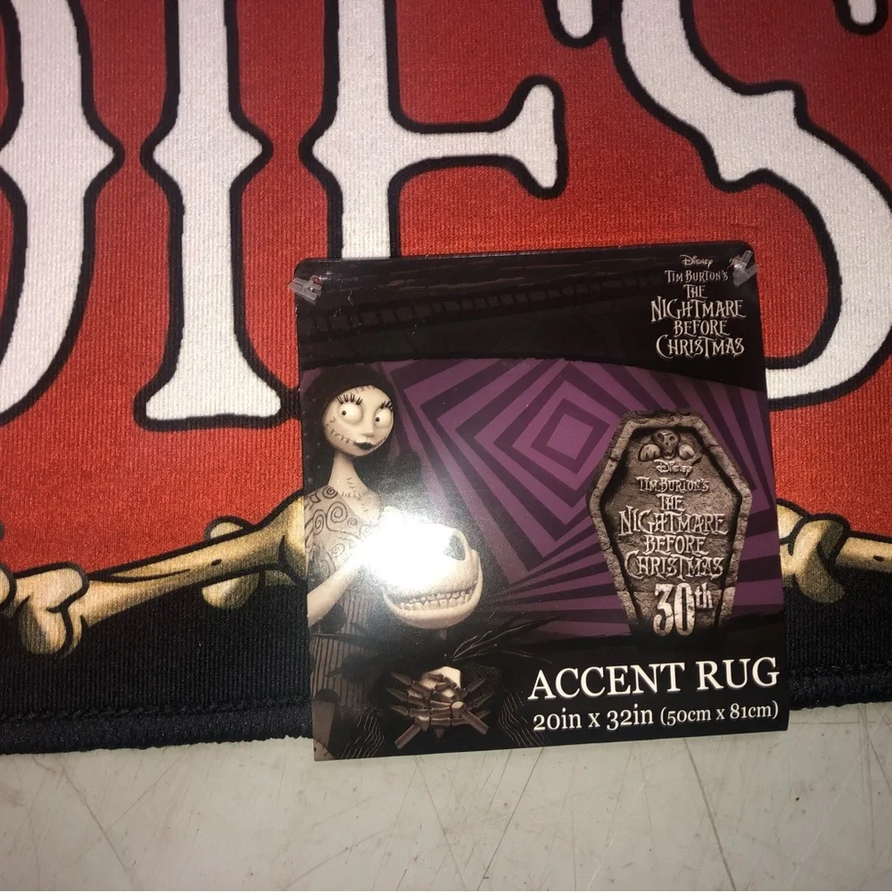 Nightmare Before Christmas Accent Rug